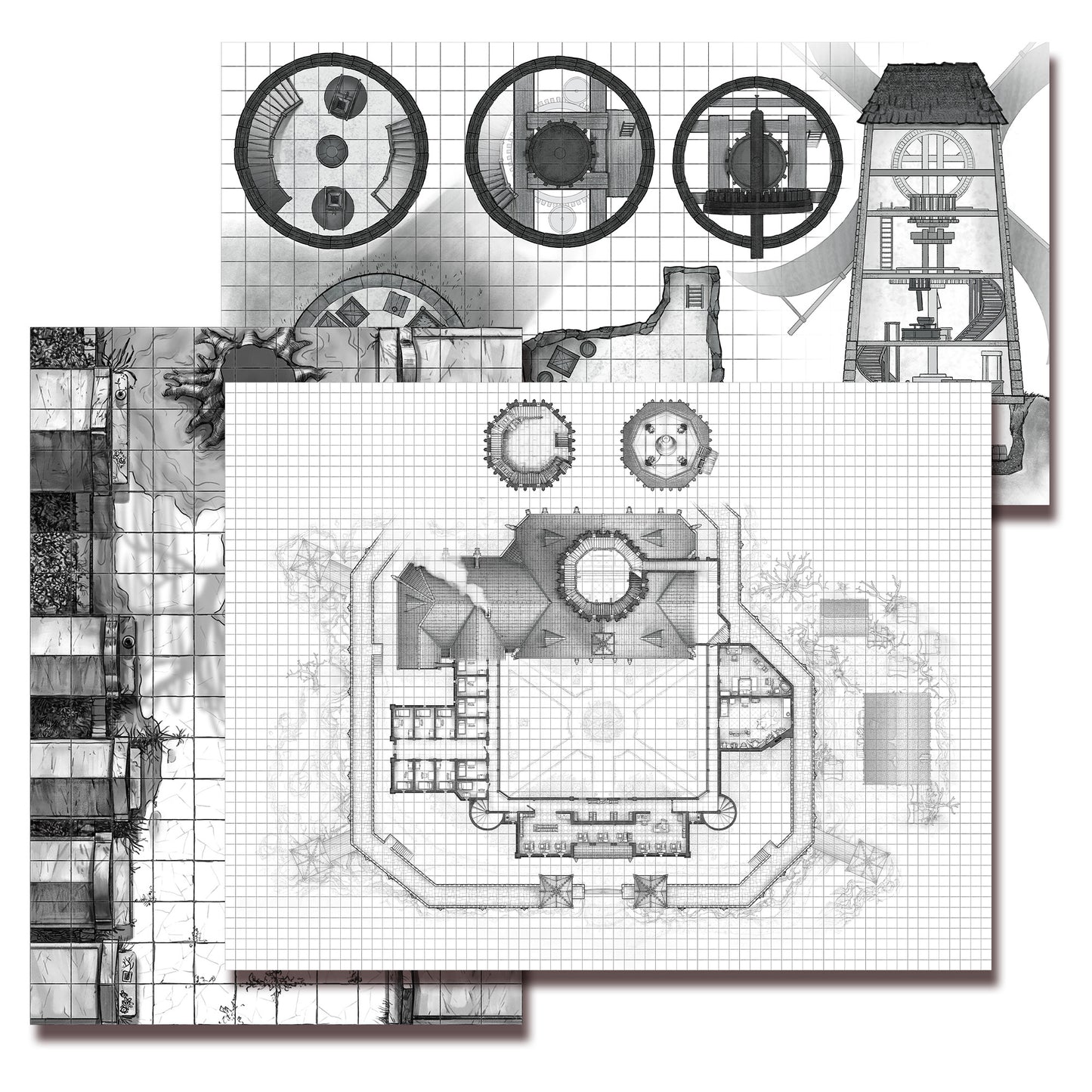 Crooked Moon Digital Map Pack