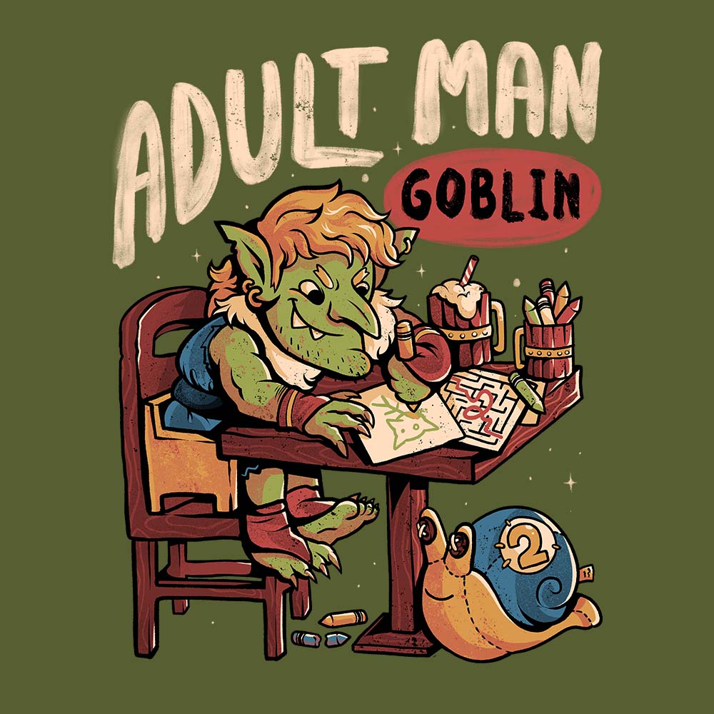Adult Man Goblin - T-Shirt