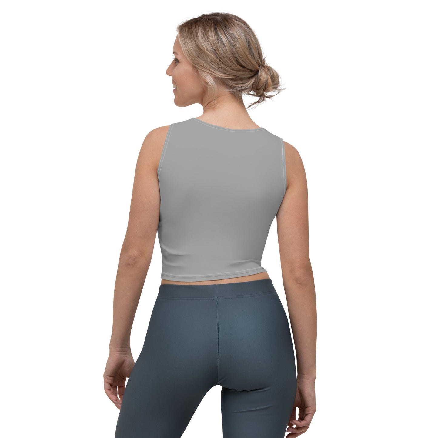 Certified Cutesie - Crop Top (Grey)