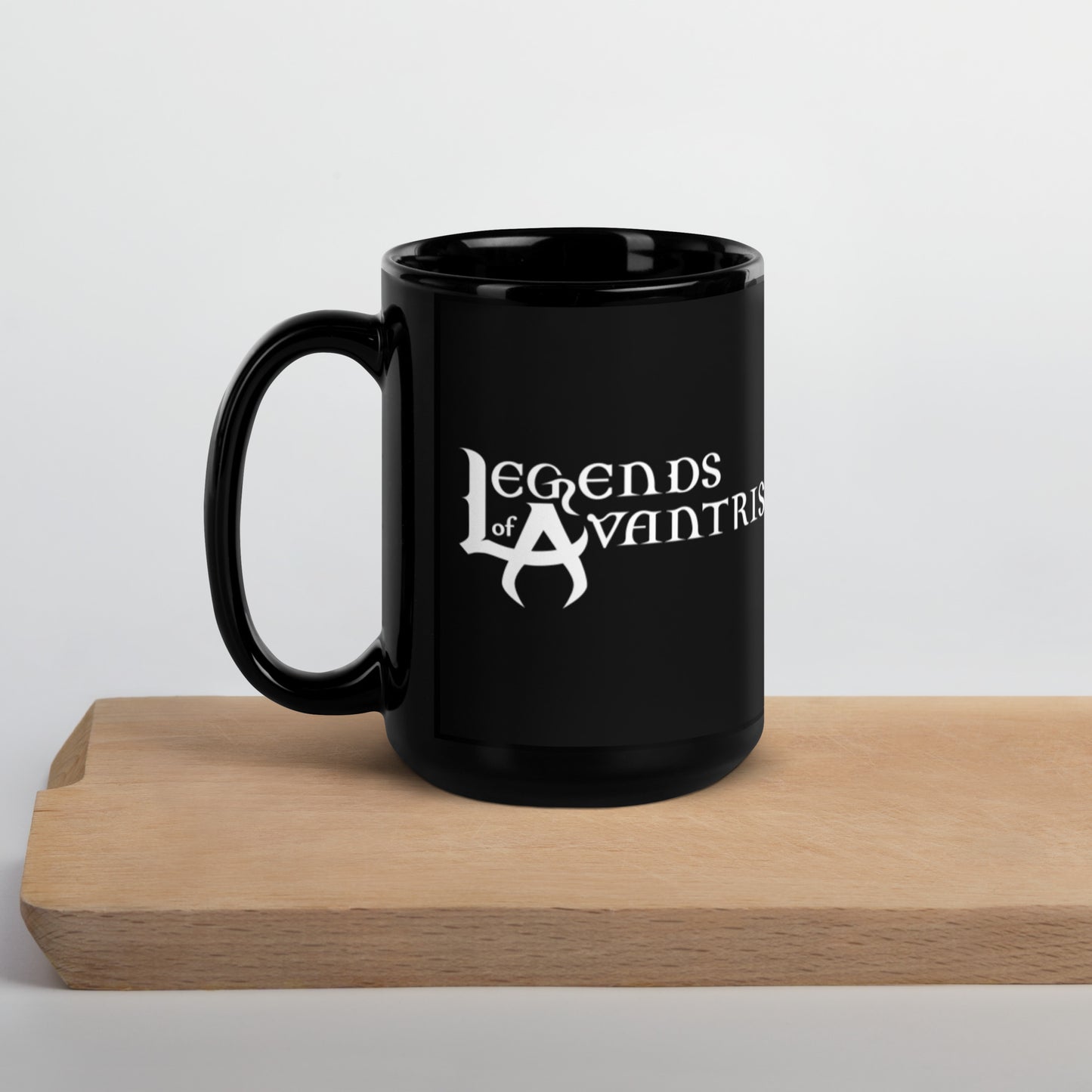 Legends of Avantris White Logo - Mug