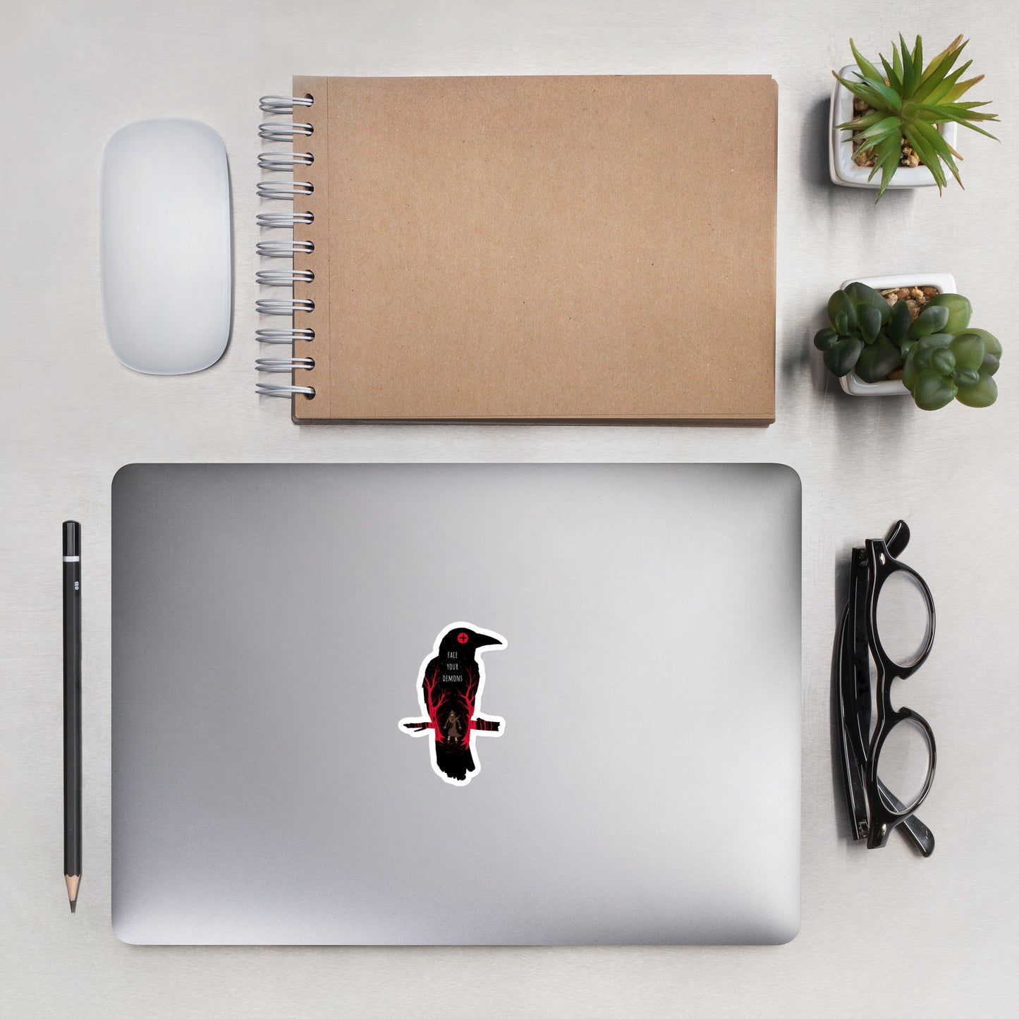 Face Your Demons - Sticker