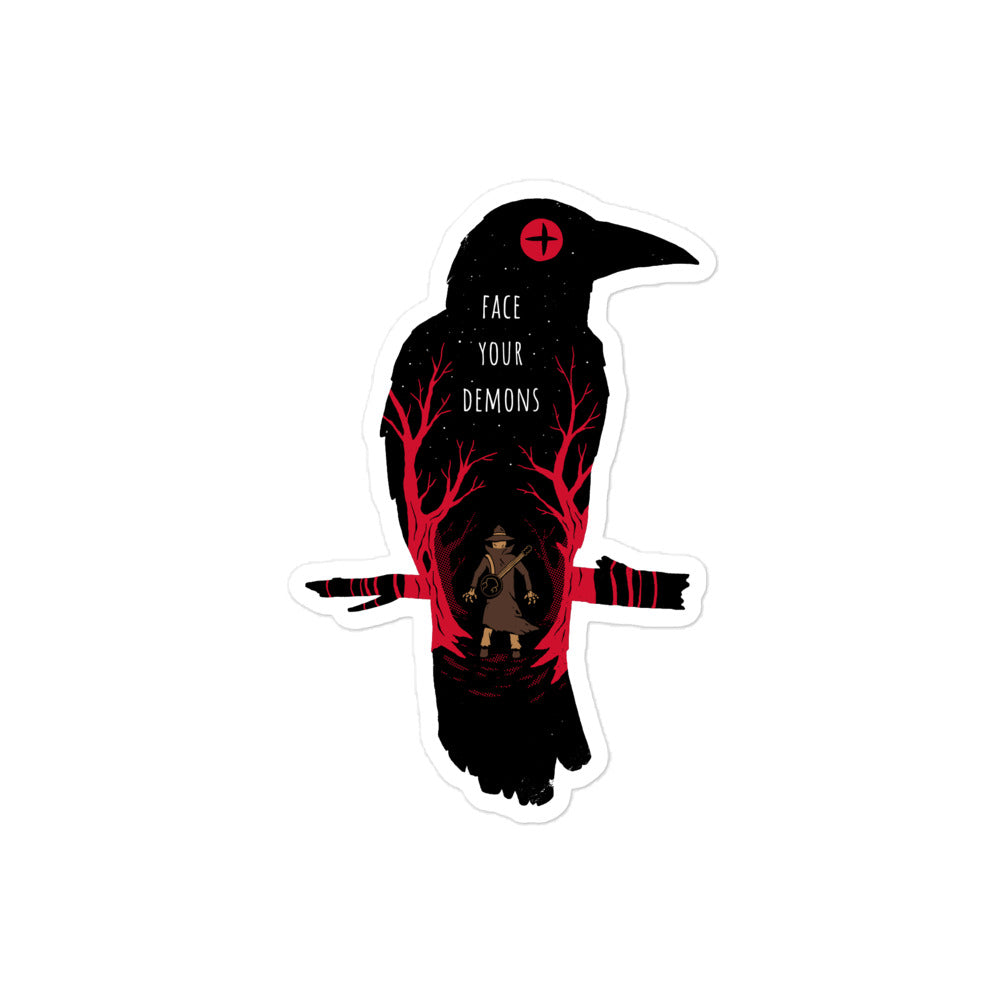 Face Your Demons - Sticker