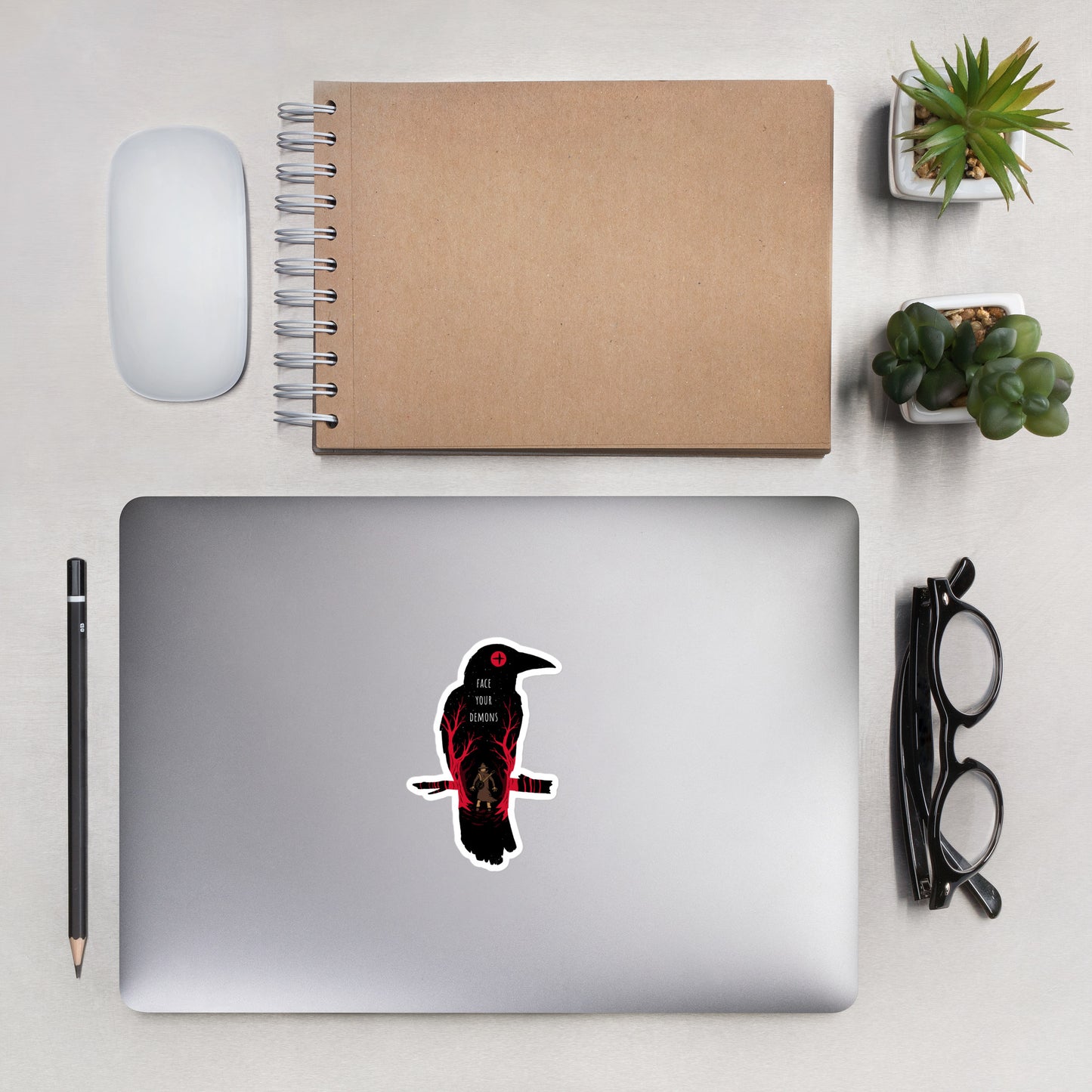 Face Your Demons - Sticker
