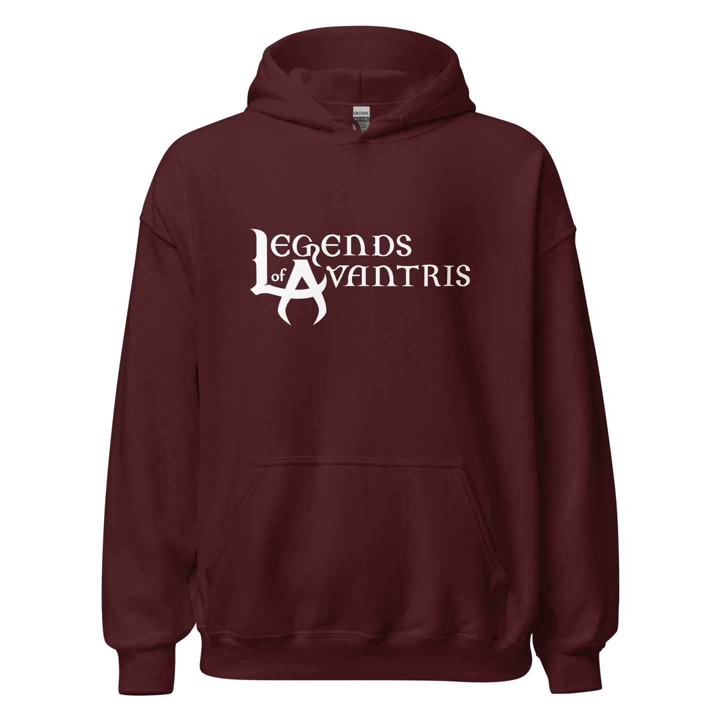 Legends of Avantris White Logo - Hoodie