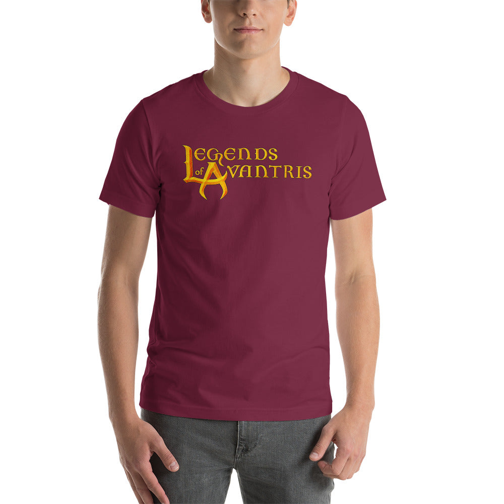 Legends of Avantris Gold Logo - T-Shirt