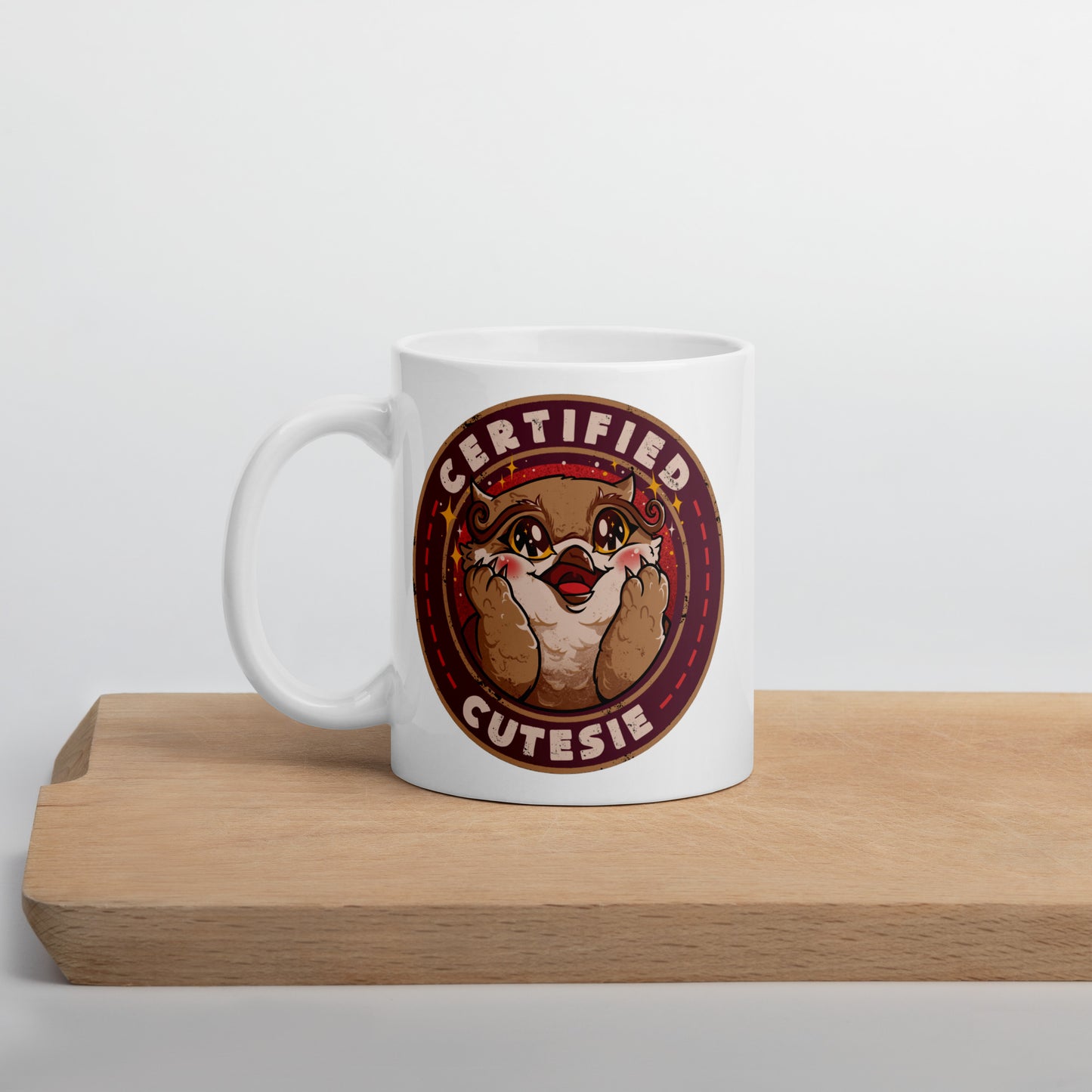 Certified Cutesie - White Glossy Mug