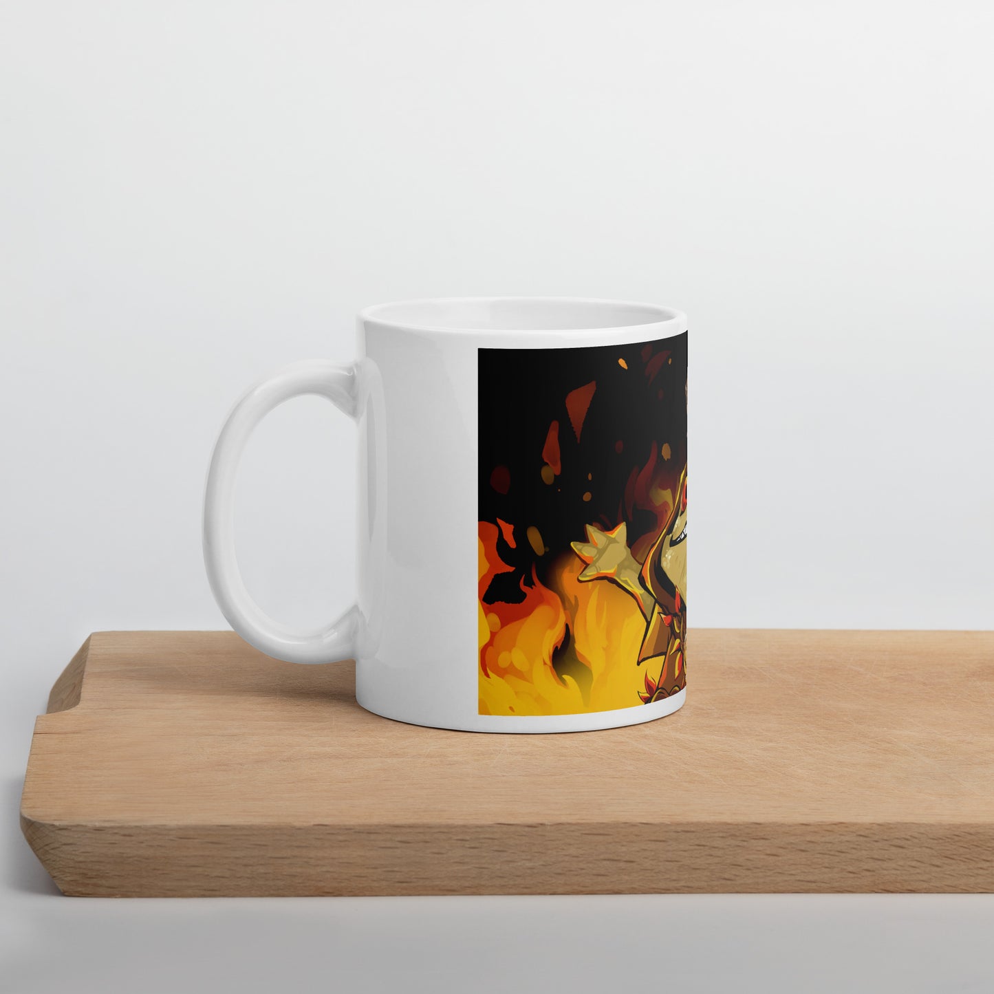 Praise the Firelord! - White Glossy Mug