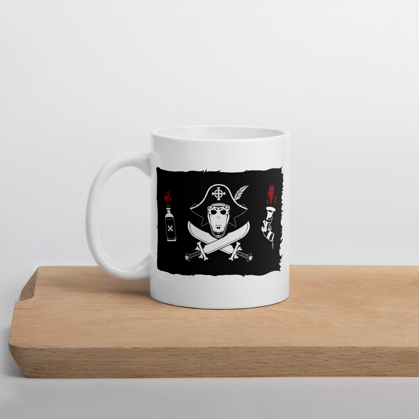 The Kutlass Krew - White Glossy Mug
