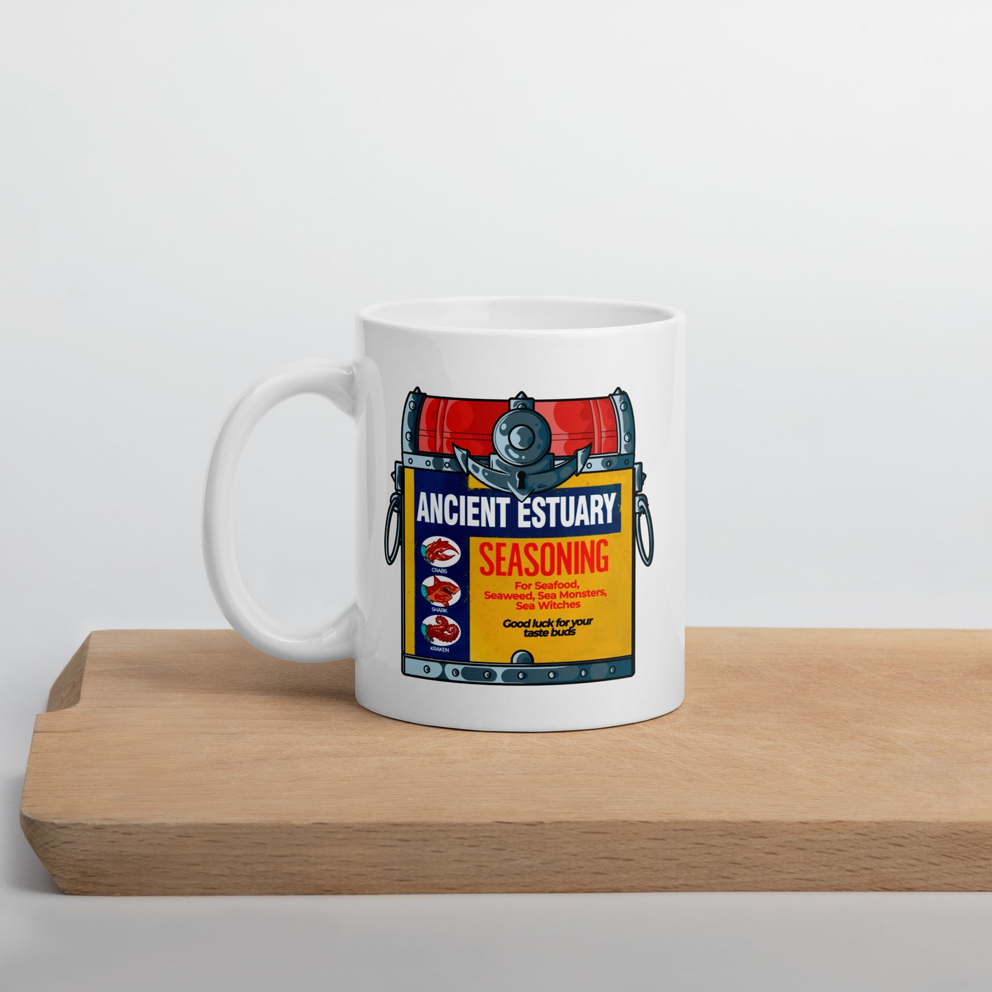 Ancient Estuary - White Glossy Mug