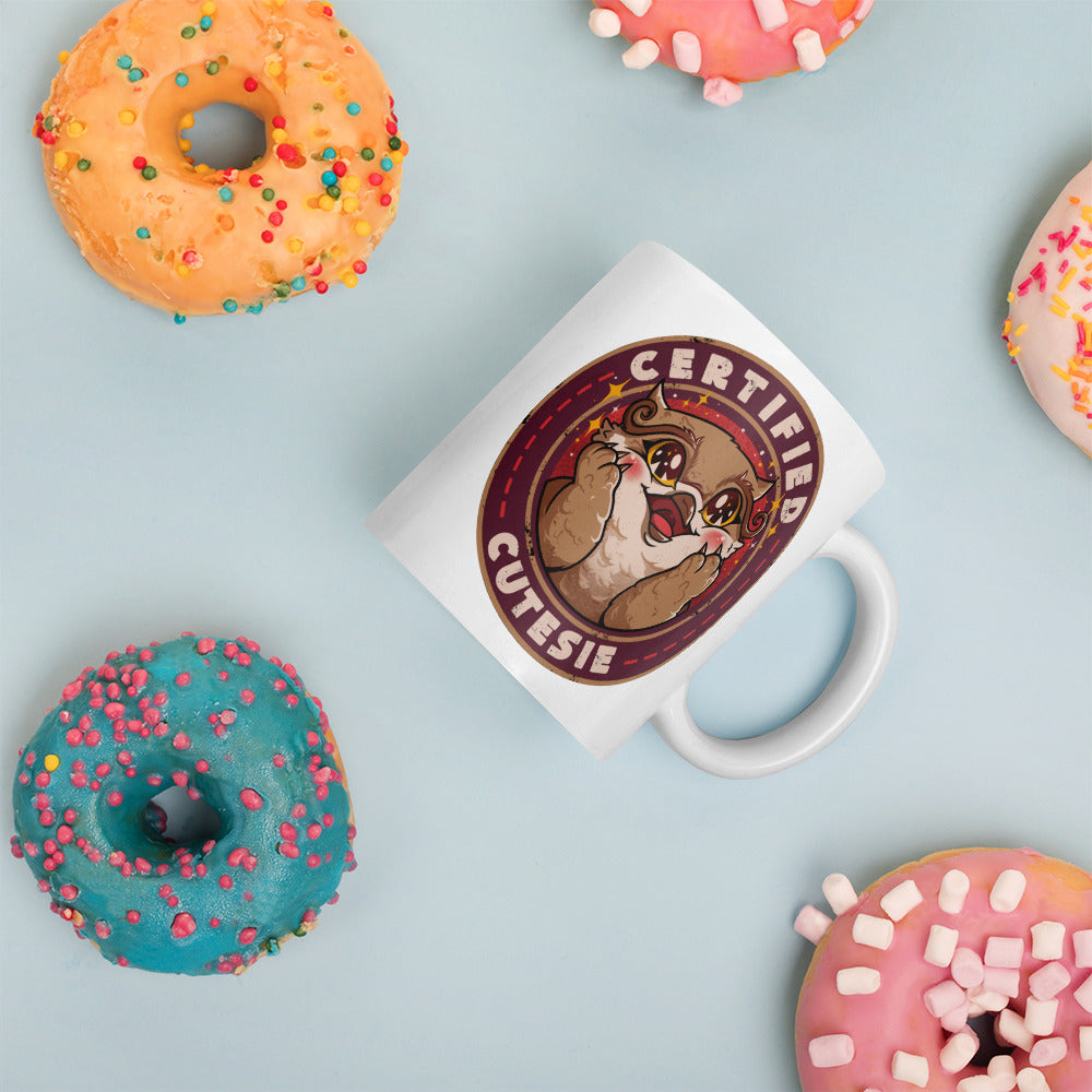 Certified Cutesie - White Glossy Mug