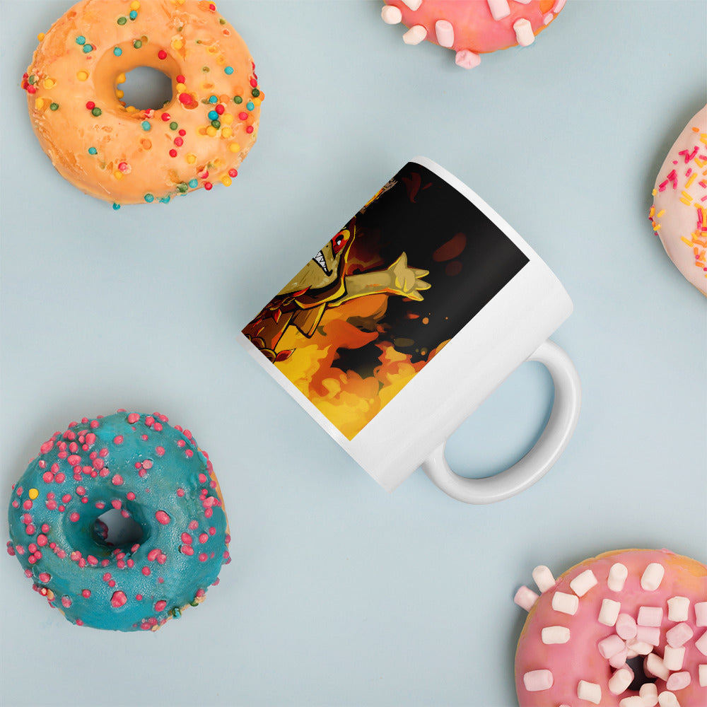 Praise the Firelord! - White Glossy Mug