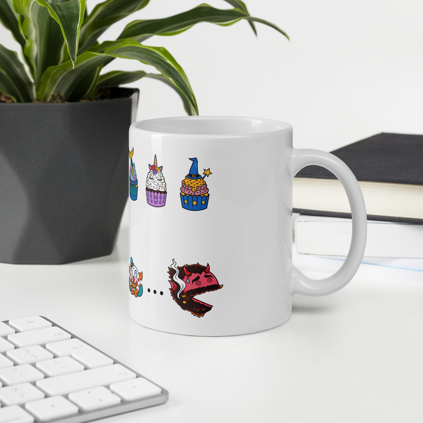 Game Over, Man - White Glossy Mug