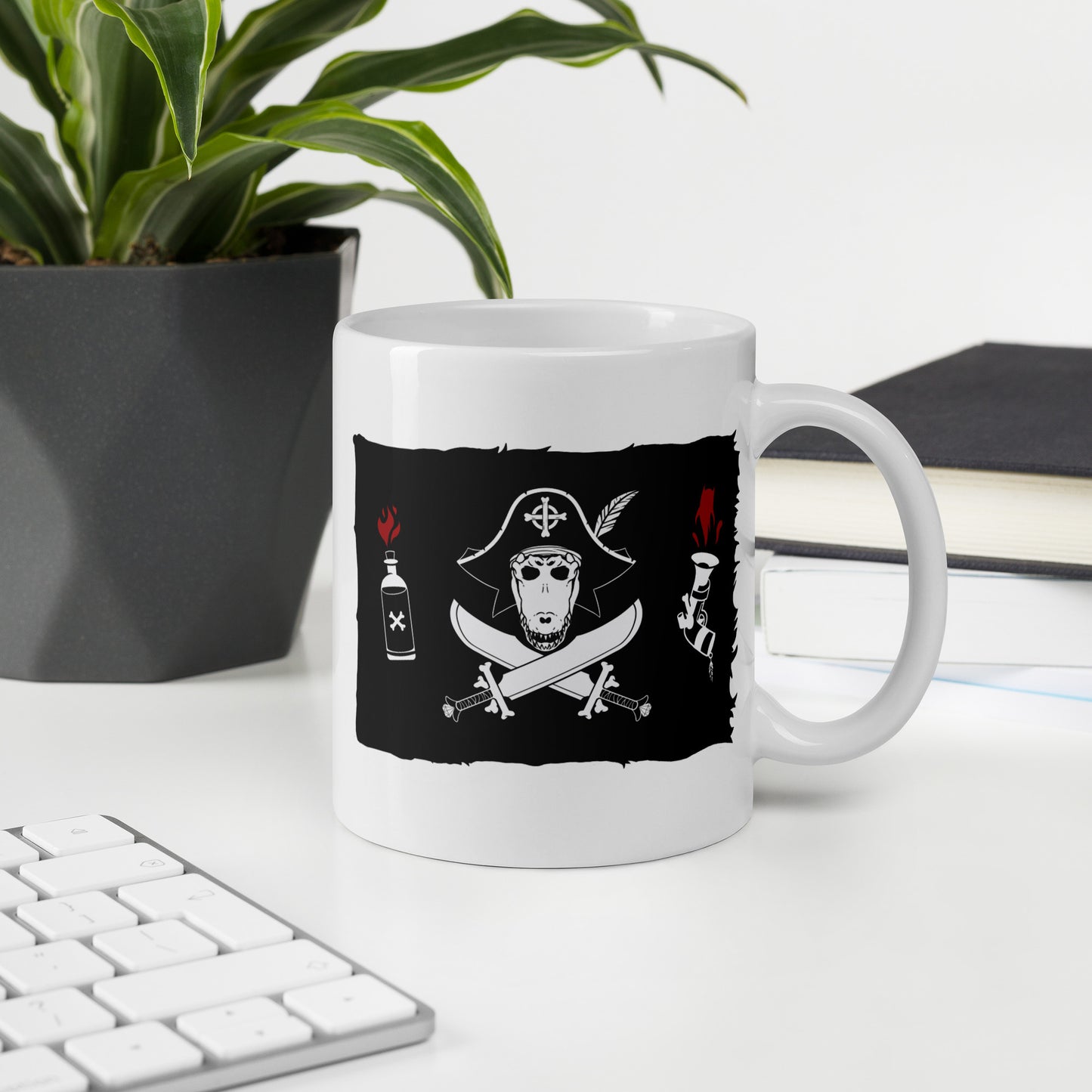 The Kutlass Krew - White Glossy Mug