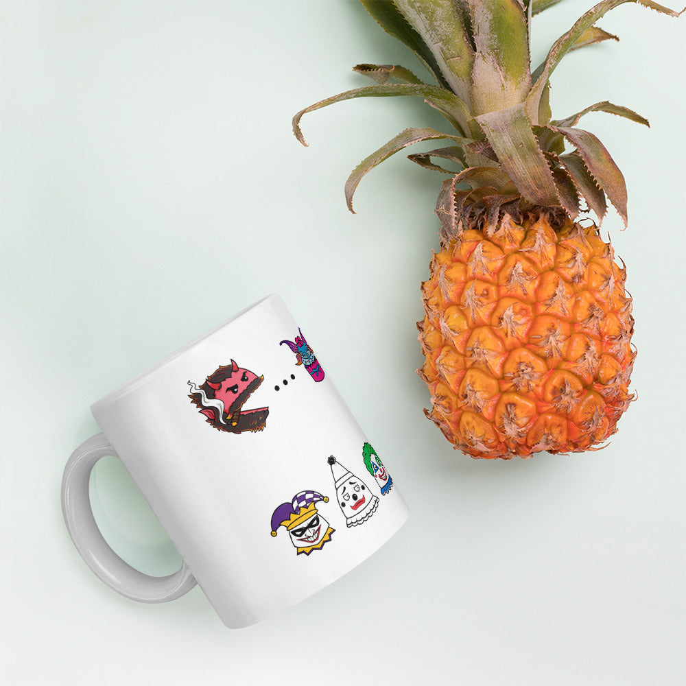 Game Over, Man - White Glossy Mug