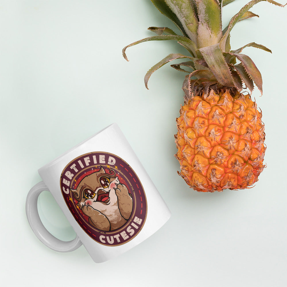 Certified Cutesie - White Glossy Mug