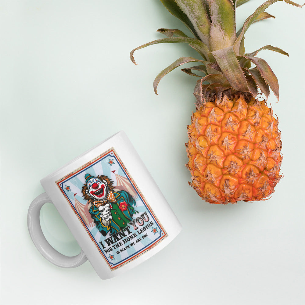 Chuckles Wants YOU - White Glossy Mug