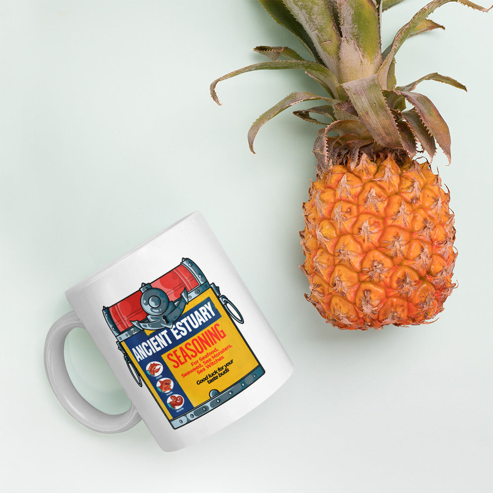 Ancient Estuary - White Glossy Mug