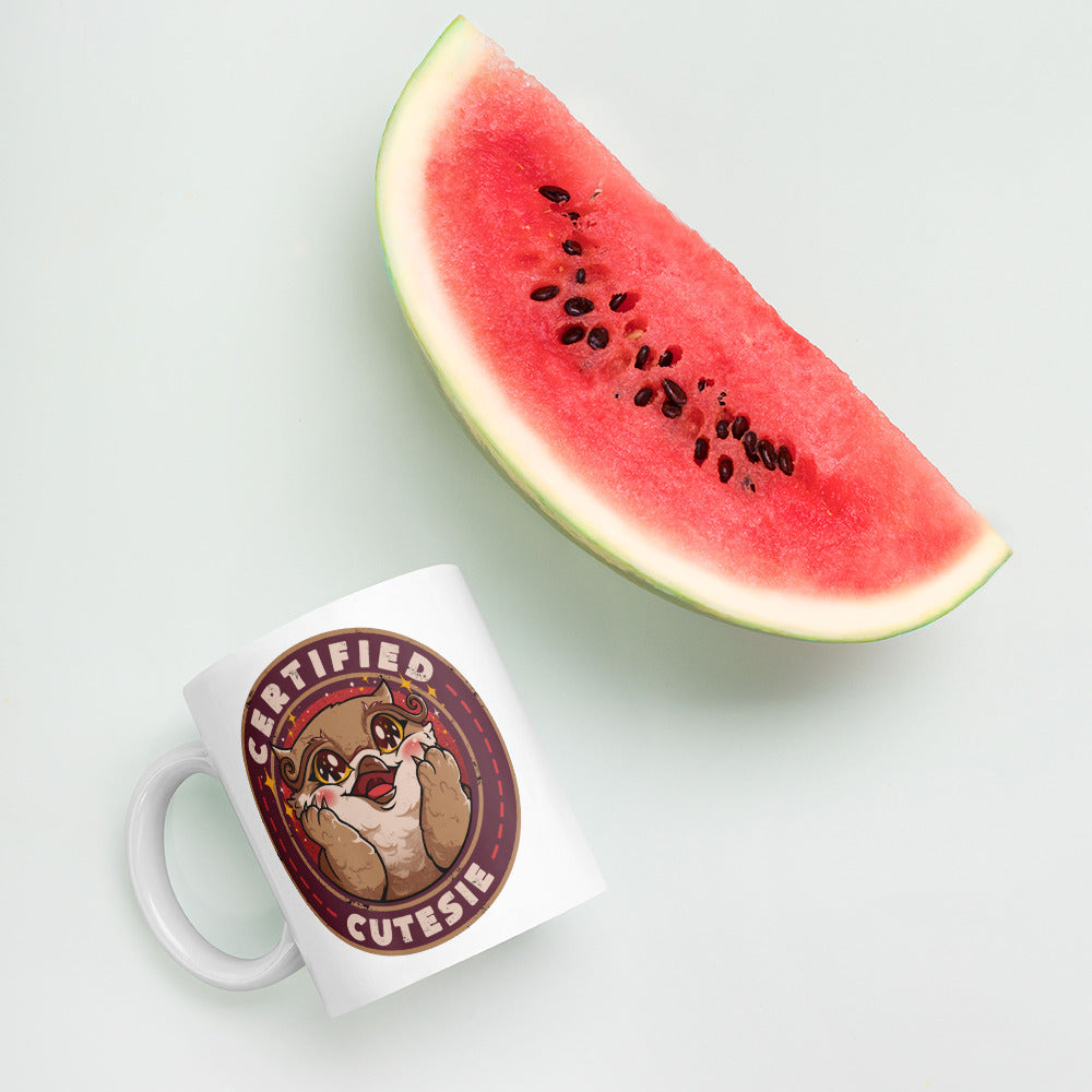Certified Cutesie - White Glossy Mug
