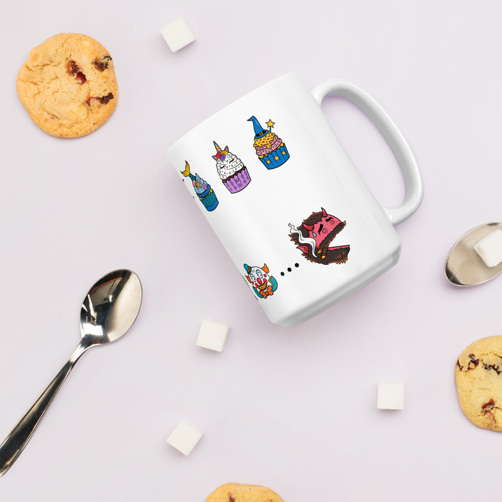 Game Over, Man - White Glossy Mug