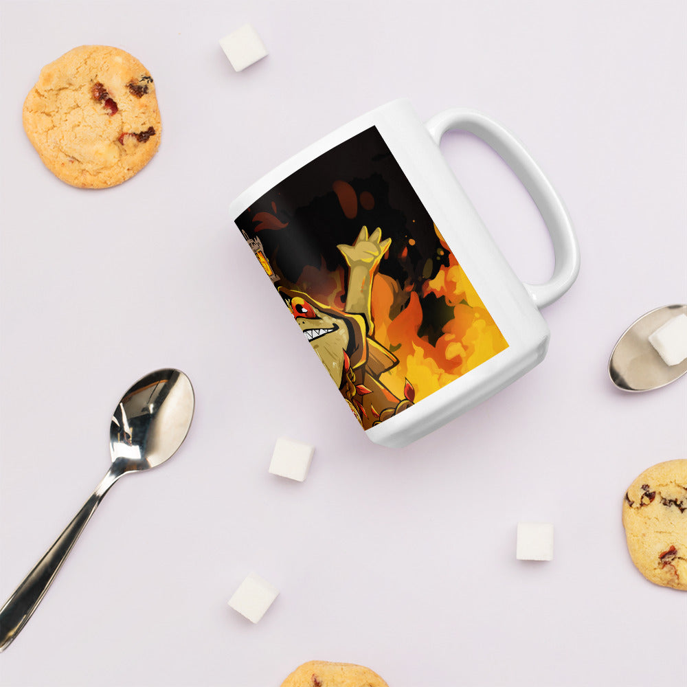 Praise the Firelord! - White Glossy Mug
