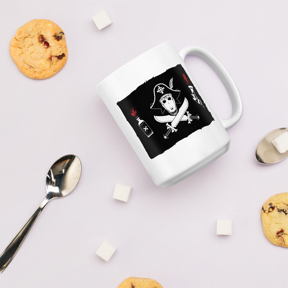 The Kutlass Krew - White Glossy Mug