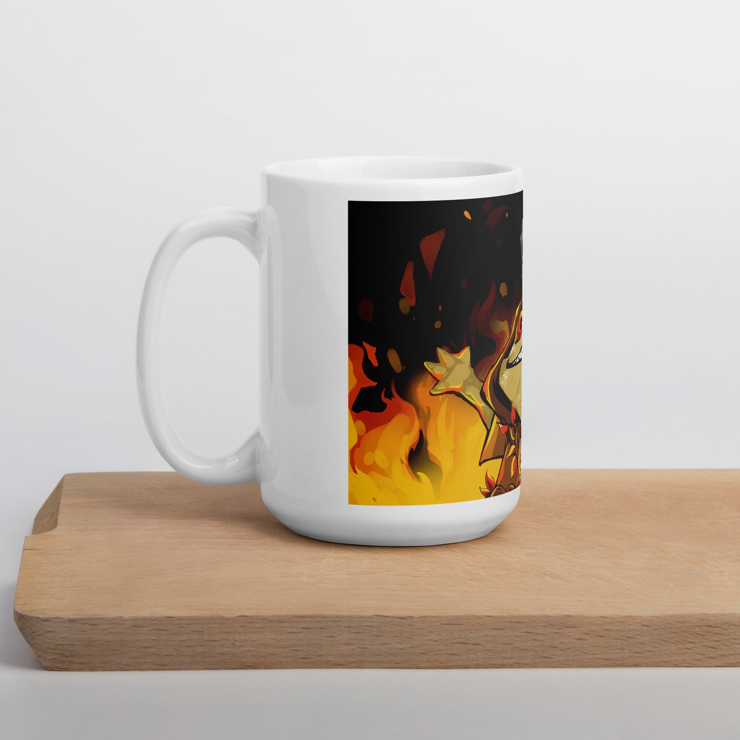 Praise the Firelord! - White Glossy Mug