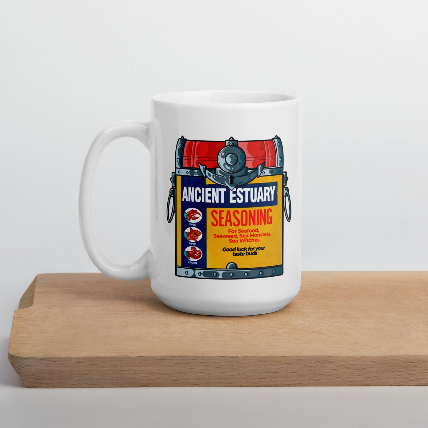 Ancient Estuary - White Glossy Mug