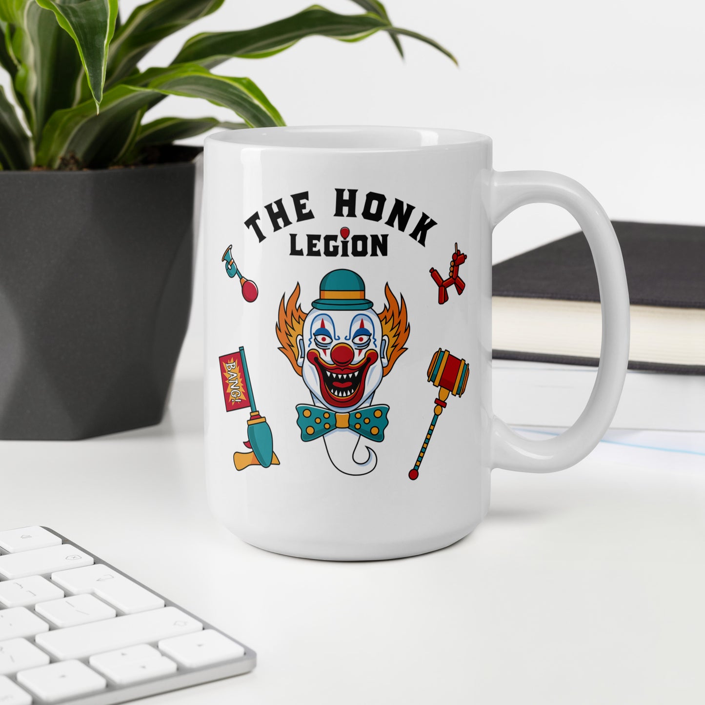The Honk Legion - White Glossy Mug