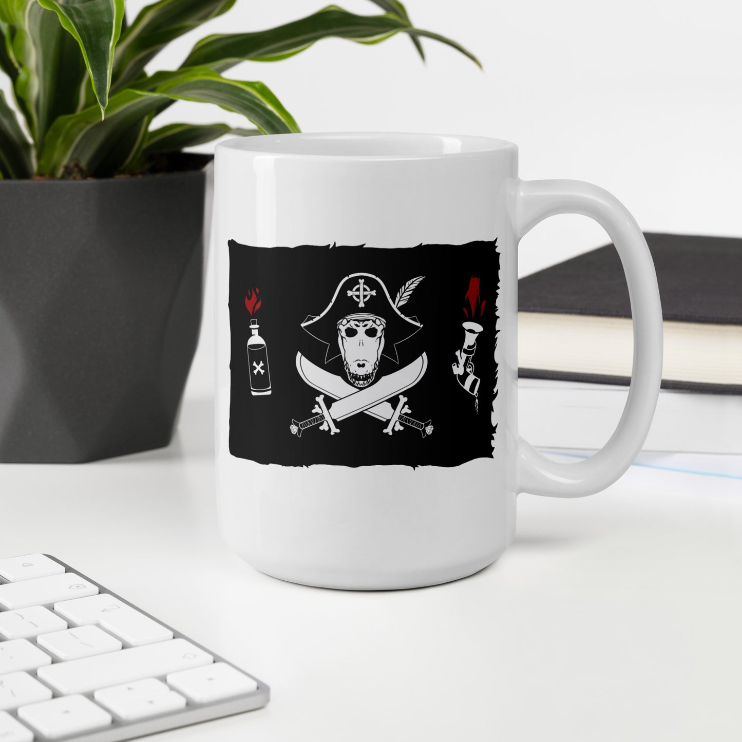 The Kutlass Krew - White Glossy Mug
