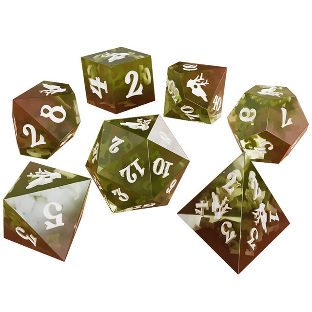 Crooked Moon Resin Dice Set Bundle [PRE-ORDER]