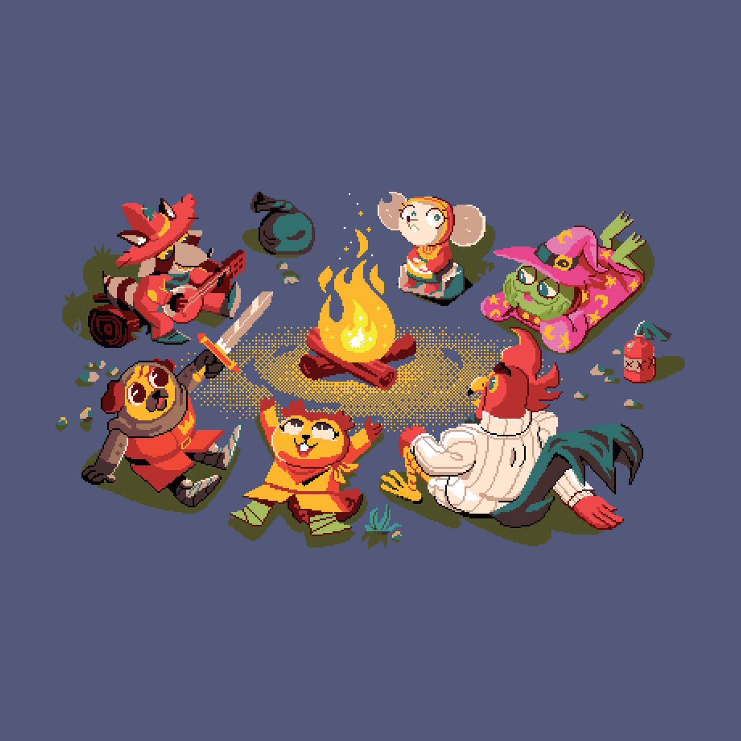 Uprooted Campfire Shirt