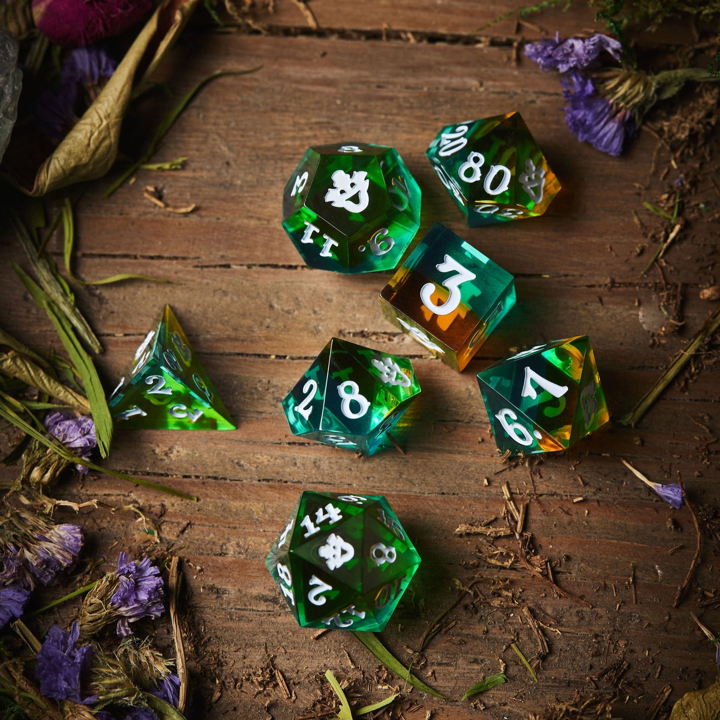 Chuckles the Clown Resin Dice Set [PRE-ORDER]