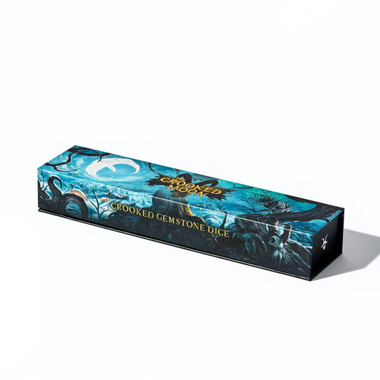 Crooked Moon Labradorite Gemstone Dice Set [PRE-ORDER]