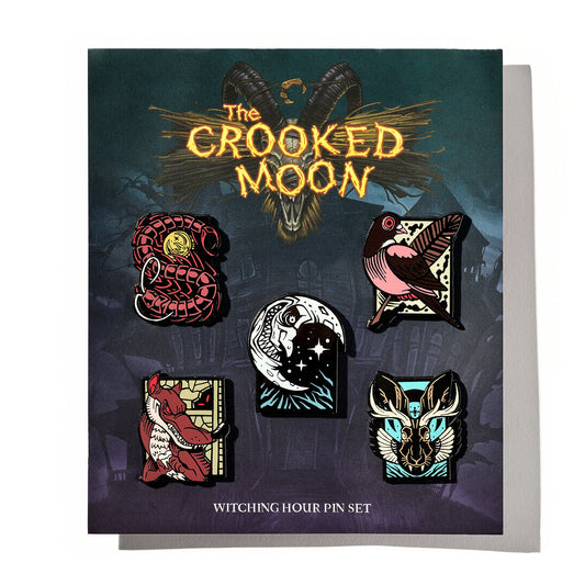 Crooked Moon Witching Hour Pin Set [PRE-ORDER]
