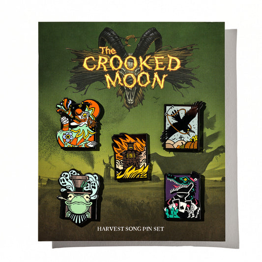 Crooked Moon Harvest Song Pin Set [PRE-ORDER]
