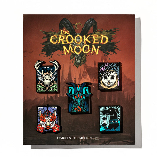 Crooked Moon Darkest Heart Pin Set [PRE-ORDER]