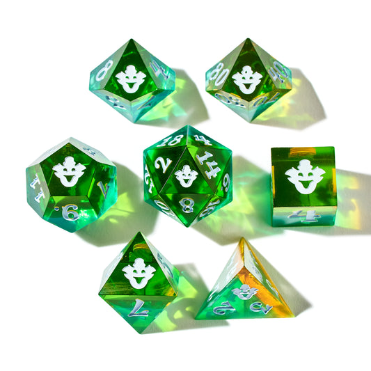 Chuckles the Clown Resin Dice Set [PRE-ORDER]