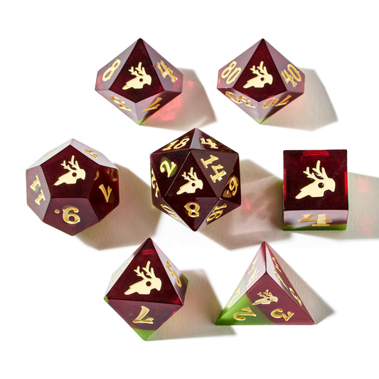 Antler Beast Resin Dice Set [PRE-ORDER]