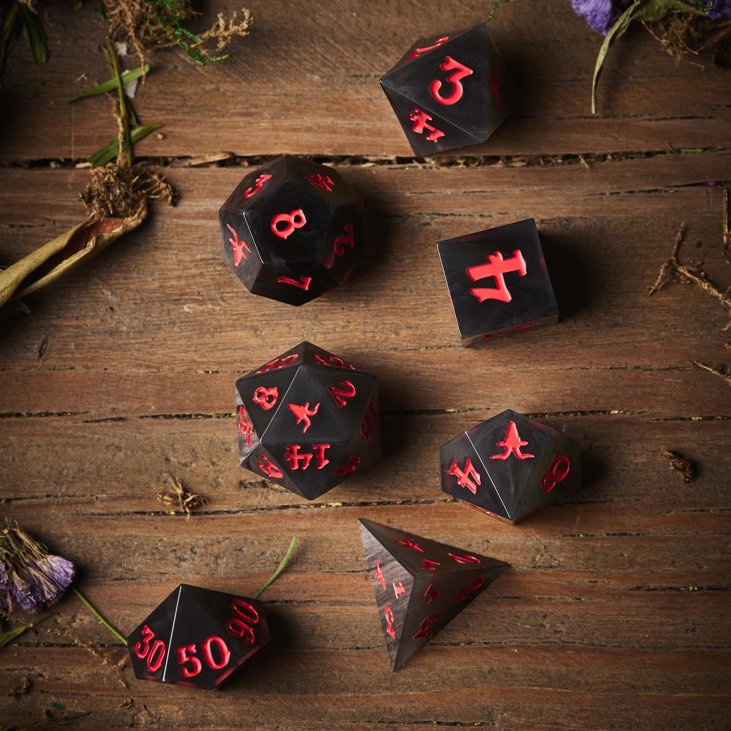 Horned King Resin Dice Set [PRE-ORDER]