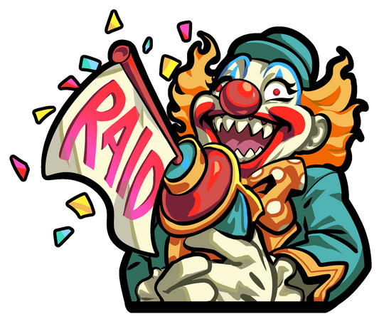 Chuckles Raid - Sticker