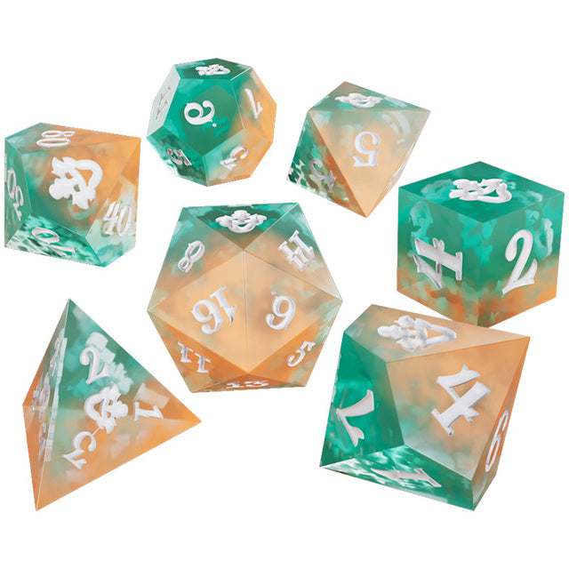 Crooked Moon Resin Dice Set Bundle [PRE-ORDER]