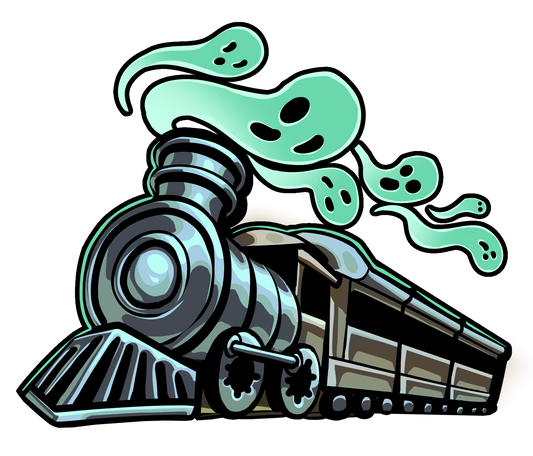 Ghost Train - Sticker