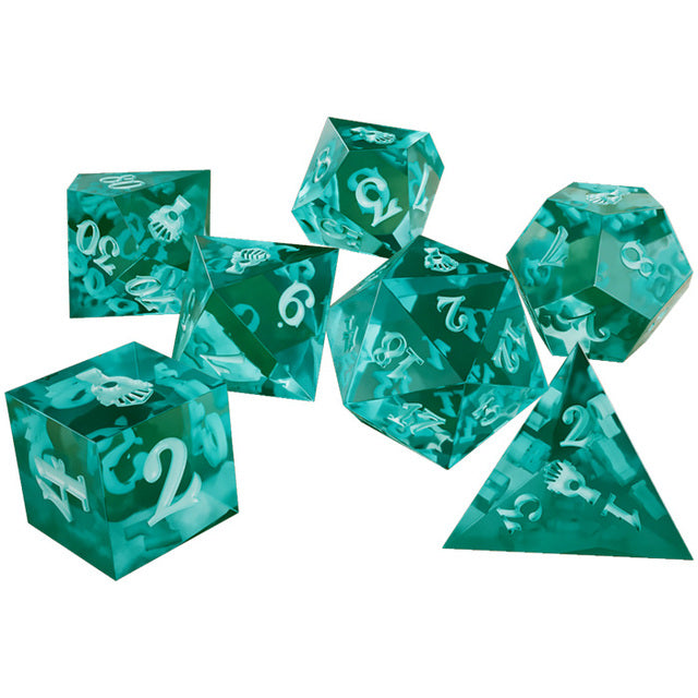 Crooked Moon Resin Dice Set Bundle [PRE-ORDER]