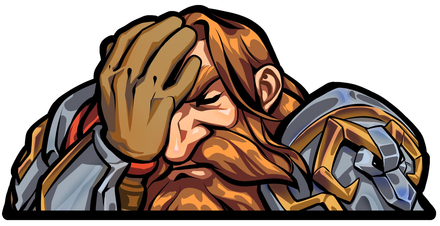 Rodek Facepalm - Sticker