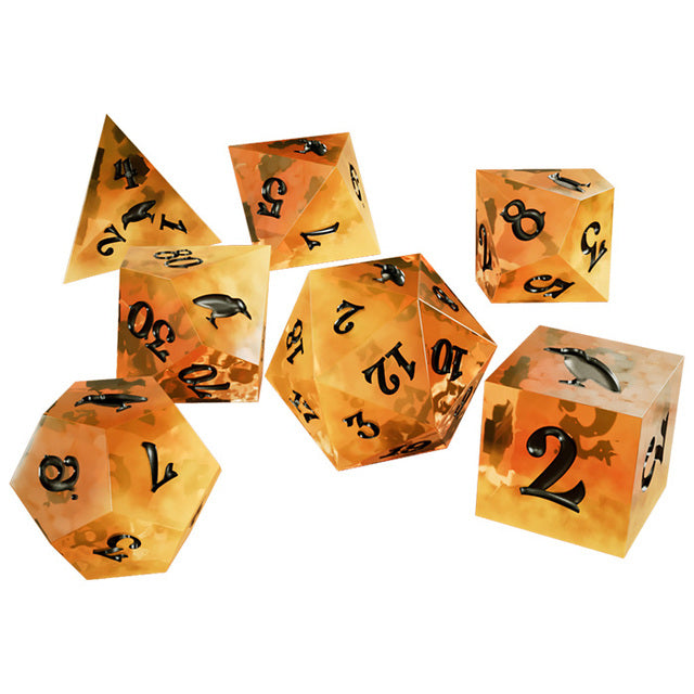 Crooked Moon Resin Dice Set Bundle [PRE-ORDER]