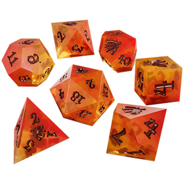 Crooked Moon Resin Dice Set Bundle [PRE-ORDER]