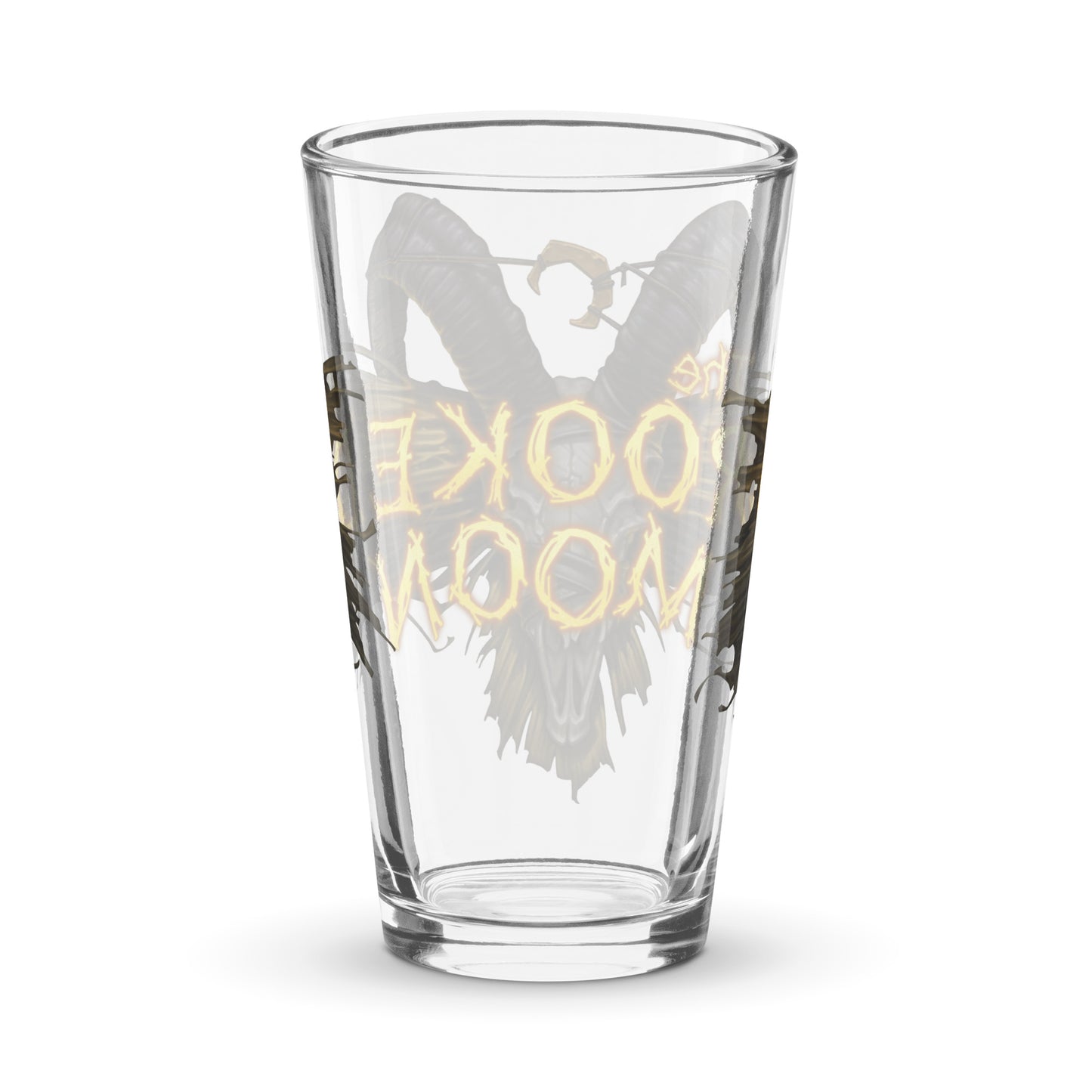 The Crooked Moon - Shaker pint glass