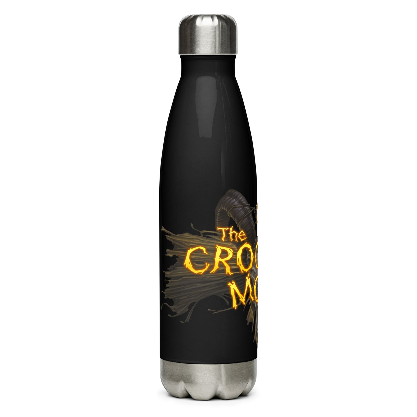 The Crooked Moon - Stainless Steel Water Bottle