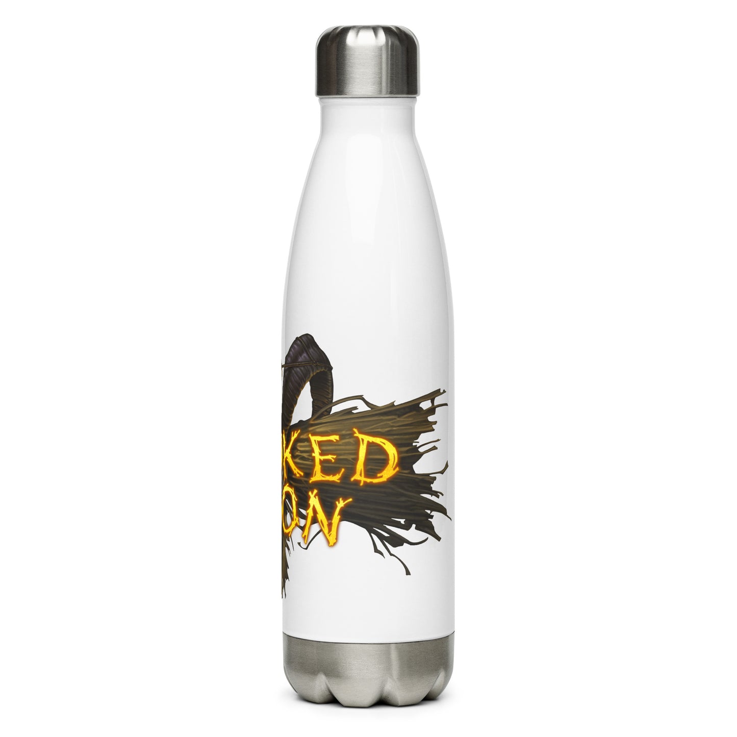 The Crooked Moon - Stainless Steel Water Bottle