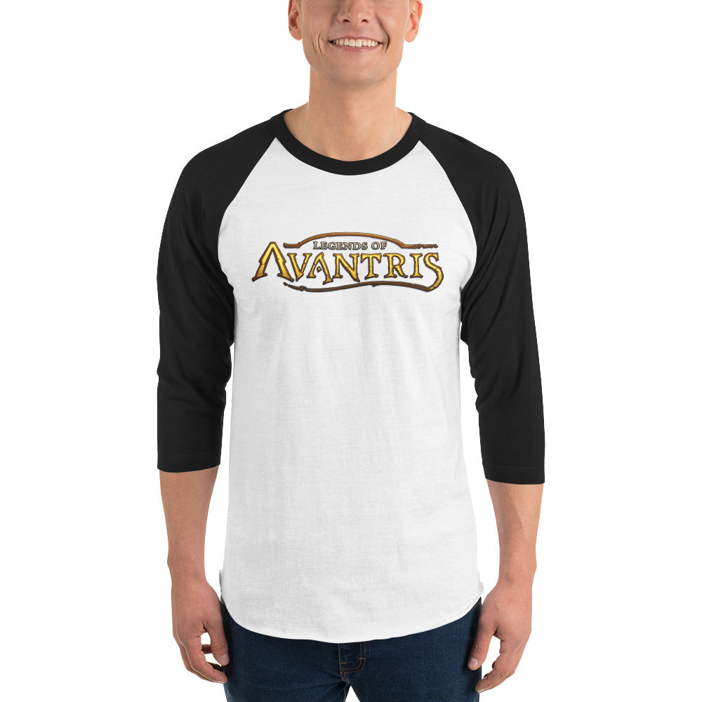 Avantris Logo - 3/4 sleeve raglan shirt